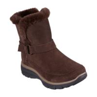 Skechers Relaxed Fit: Slip-ins: Easy Going - Dreamers Luxe Vibes - Brown Boots dam brun